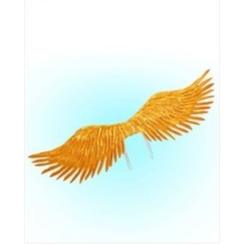 ALAS CON PLUMAS DORADAS