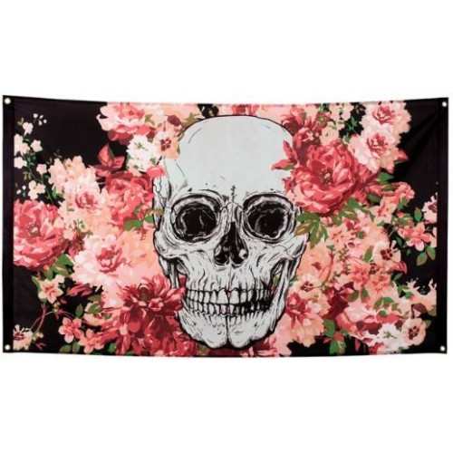  BANDERA DIA DE LOS MUERTOS 90X150CM