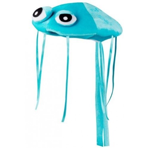 SOMBRERO MEDUSA CON TENTACULOS