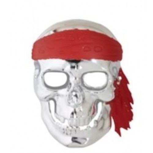   MASC CALAVERA MET PLATA PIRAT