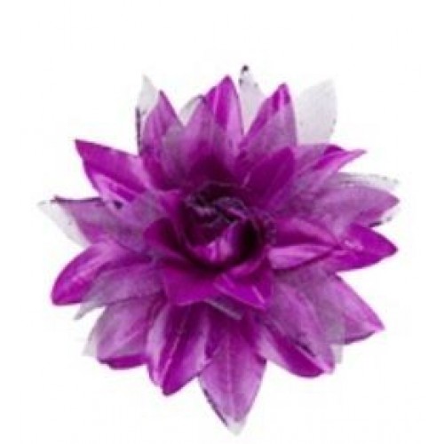   PINZA DEL PELO FLOR VIOLET GLITTER