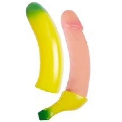 PLATANO CON FORMA DE PENE CHORRO