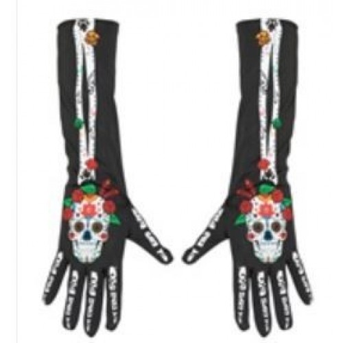 GUANTES LARGO CATRINA 40CM