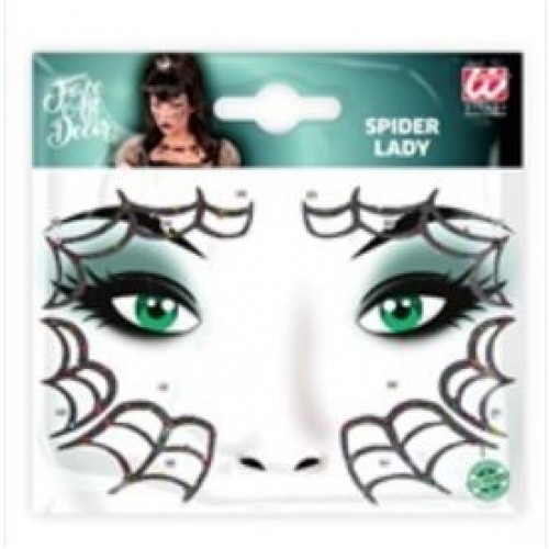 ADHESIVO FACIAL TELARAÑAS