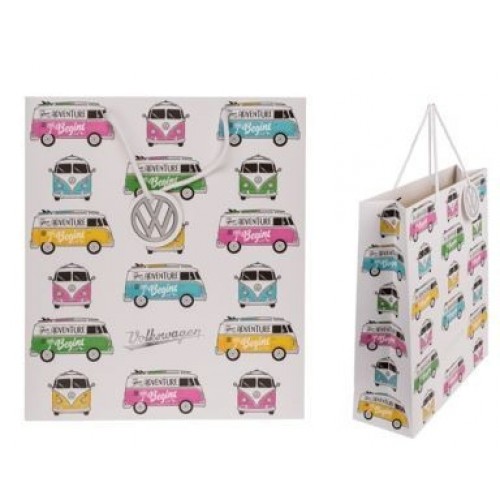 BOLSA REGALO VOLKSWAGEN BUS 40X35CM