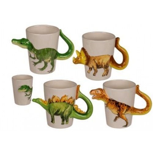 TAZA DINOSAURIO MOD SURTIDOS 15X8CM