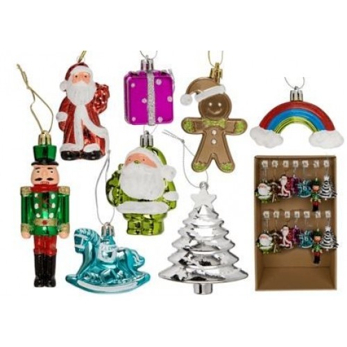 1 ADORNOS ARBOL NAV MOD SURT 11.5CM