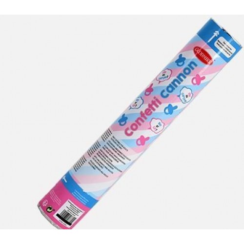 CAÑON CONFETI NIÑA O NIÑO 30CM