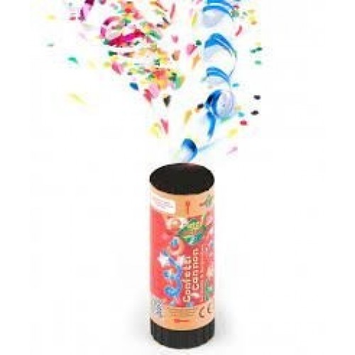 3 CAÑON CONFETI FIESTA 11CM
