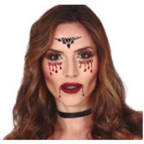 JOYAS FACIALES ADHESIVAS VAMPIRA