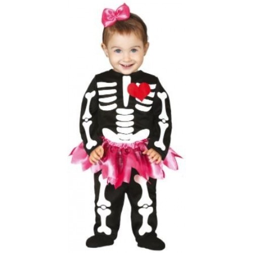 ! DISFRAZ 12A18MESES BABY ESQUELETA