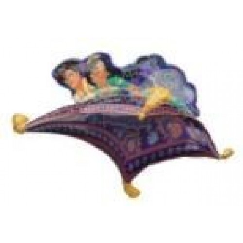 $D GLOBO 42" FOIL FORMA ALFOMBRA ALADIN