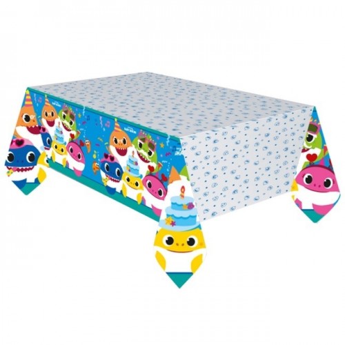   MANTEL PAPEL BABY SHARK 1.80MT