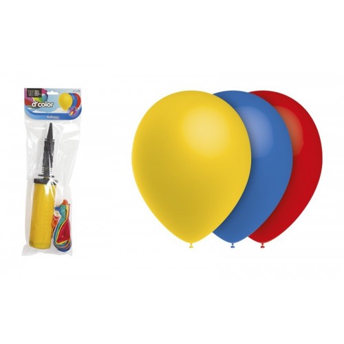 INFLADOR 15 GLOBOS HG3004 COL.SURT