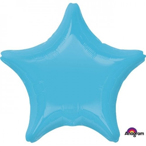  GLOBO 19" FOIL FORMA ESTRELL AZUL