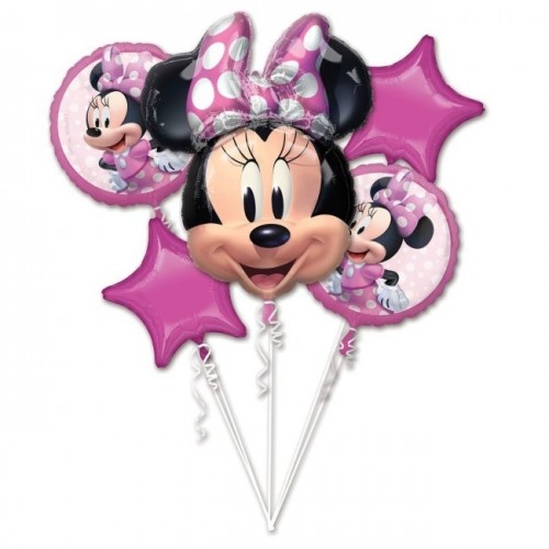   BOUQUET5 GLOBO FOIL MINNIE