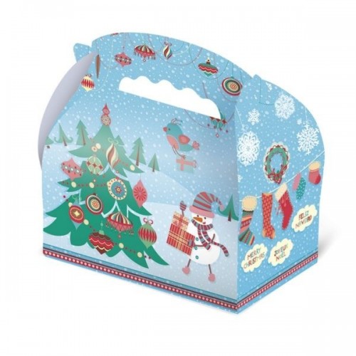 CAJA PARA GOLOSINA NAVIDAD