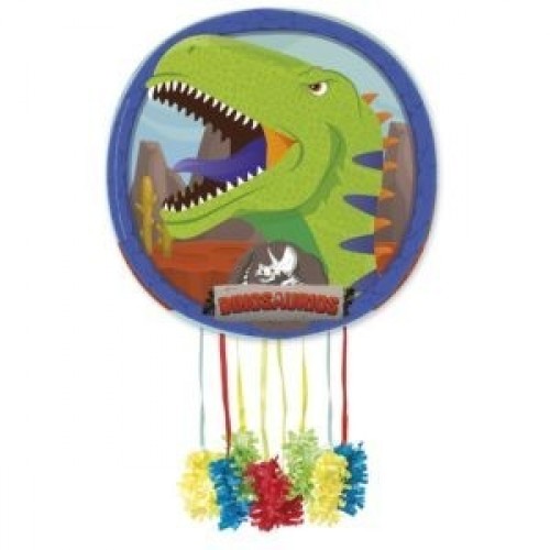   PIÑATA REDONDA DINOSAURIOS 43CM