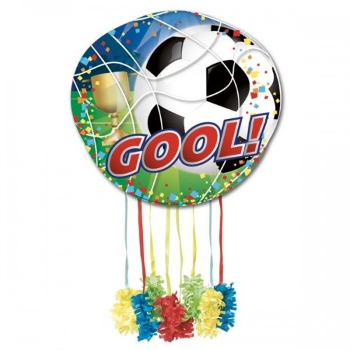  PIÑATA REDONDA FUTBOL CHAMPIONS