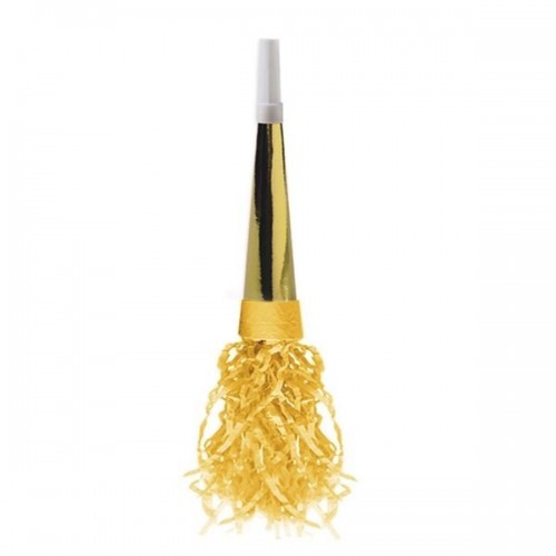 100 TROMPETAS METAL ORO