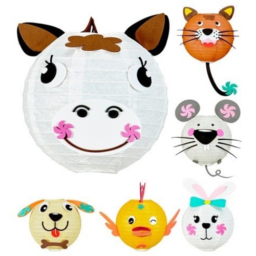 FAROLILLO ANIMAL MODELOS SURTIDOS 20CM