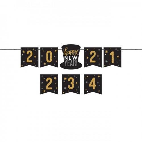 BANNER LETRAS AÑOS 2021/2/3/4 1,98MT