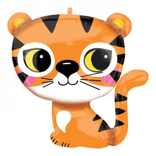 GLOBO 25" FOIL FORMA TIGRE