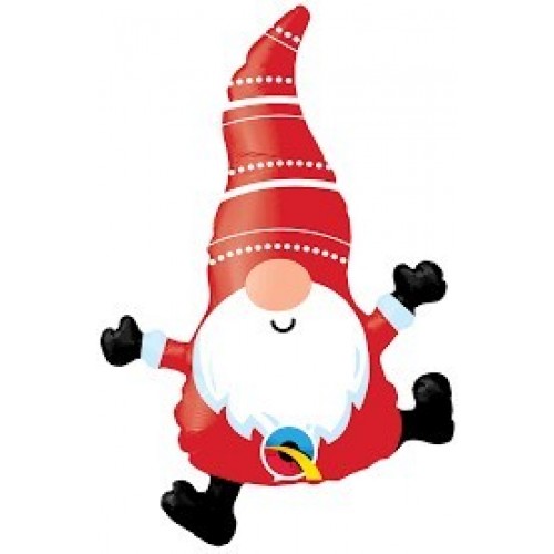 GLOBO 42" FOIL FORMA GNOMO PAPA NOEL