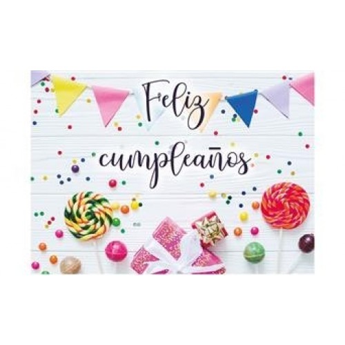 MINI TARJETA FELIZ CUMPLEAÑOS  
