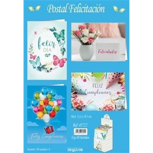 TARJETA FELICITACION  
