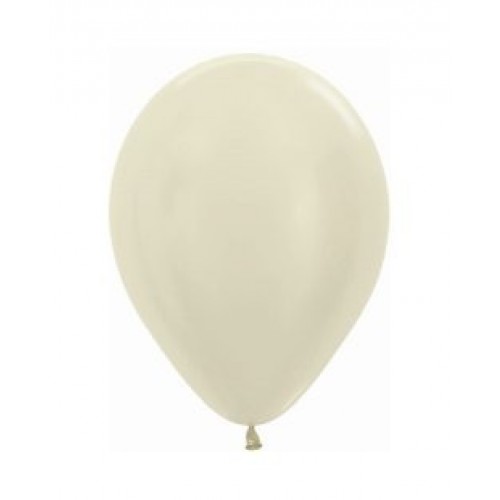   50 GLOBOS R12" LATEX SATIN MARFIL