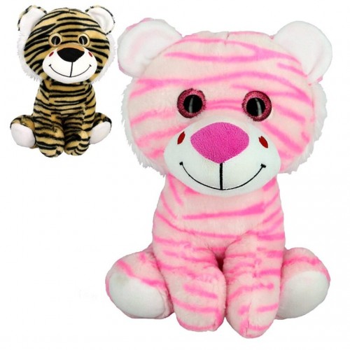 PELUCHE FELINOS OJO CRISTAL COL.SURT18CM