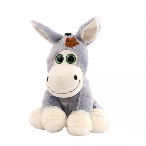 PELUCHE BURRO OJO CRISTAL 27CM