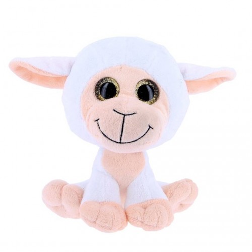 PELUCHE OVEJA OJOS CRISTAL 18CM