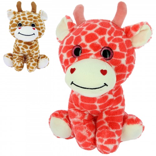 PELUCHE JIRAFA OJO CRISTAL 28CM