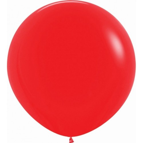 $E  GLOBO JUMBO R36 FASHION ROJO 91CM