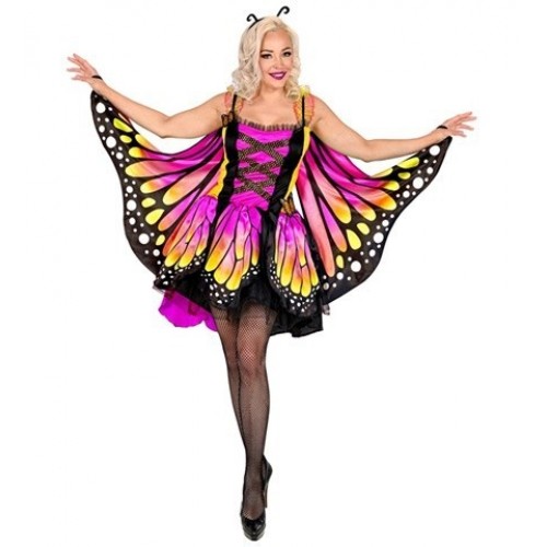  DISFRAZ T-M MARIPOSA FUCSIA