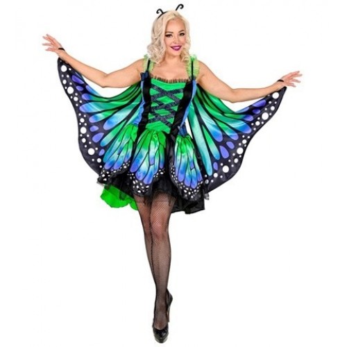  DISFRAZ T-XL MARIPOSA VERDE