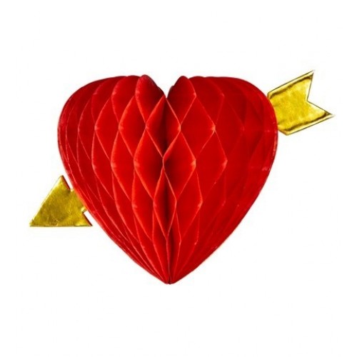$ DEC MINI NIDO ABEJA CORAZON 8CM