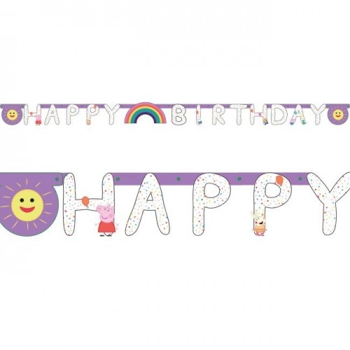   HAPPY BIRTHDAY PEPPA PIG 2,2MT