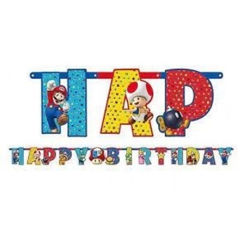   HAPPY BIRTHDAY SUPER MARIO 1,9MT