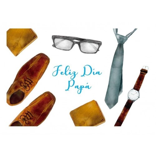 TARJETA FELIZ DIA PAPA MOD SURT  