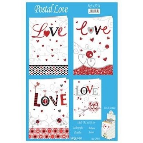 TARJETA LOVE MOD SURT 