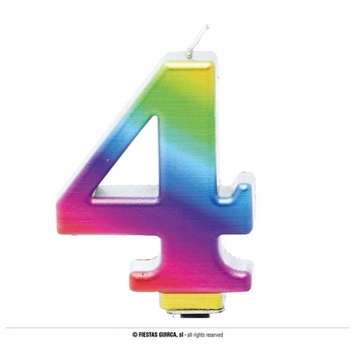 VELA N4 METAL MULTICOLOR 8CM