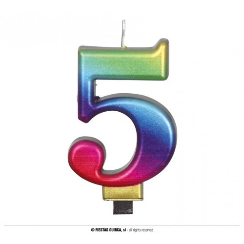 VELA N5 METAL MULTICOLOR 8CM