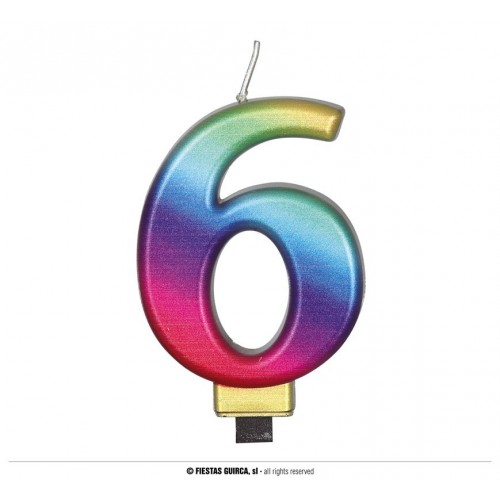 VELA N6 METAL MULTICOLOR 8CM