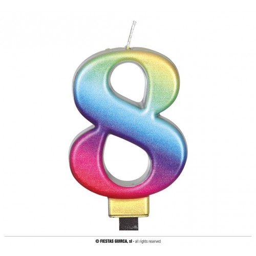 VELA N8 METAL MULTICOLOR 8CM