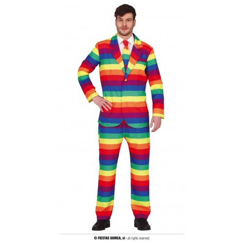 DISFRAZ T-M SMOKIN ARCO IRIS