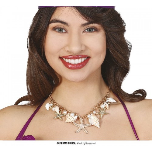 $D COLLAR CONCHAS DE MAR