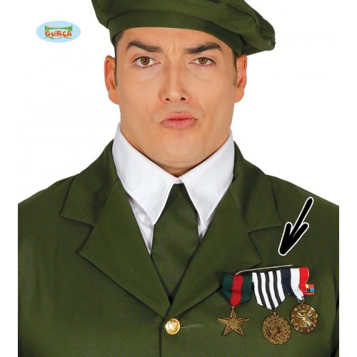 CONDECORACION 3 MEDALLAS MILITAR